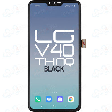 LG V40 ThinQ LCD With Touch Black