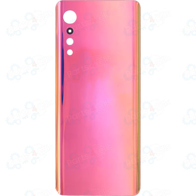 LG Velvet 5G Adhesive Pink Back Door - LG Velvet 5G Parts