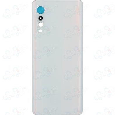 LG Velvet 5G Adhesive White Back Door