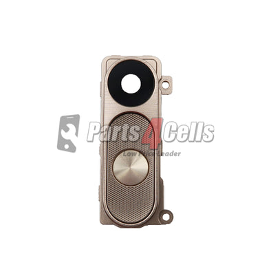 LG G3 Back Camera Lens with Power / Volume Button Gold