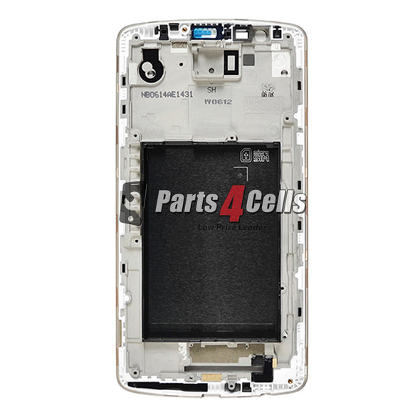 LG G3 LCD Frame White-Parts4sells