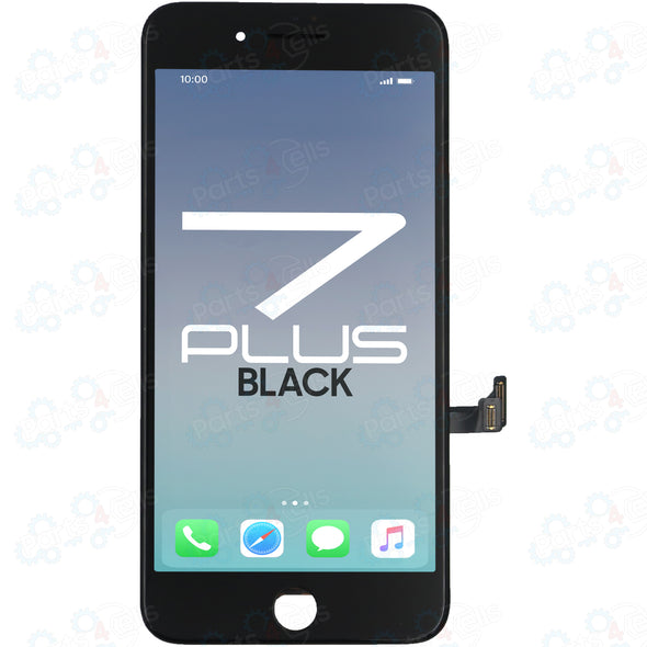 Brilliance iPhone 7 Plus LCD with Touch And Back Plate Black