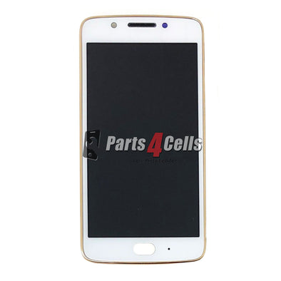 Moto G5 XT1670 LCD with Touch +Frame White-Parts4sells