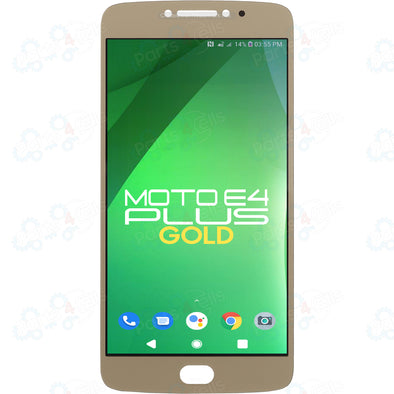 Motorola Moto E4 Plus LCD with Touch + Frame Gold International XT1775