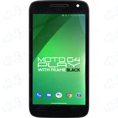 Motorola Moto G4 Play LCD with Touch + Frame Black XT1607