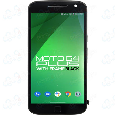 Motorola Moto G4 Plus LCD with Touch + Frame Black XT1640, XT1641, XT1642, XT1643, XT1644