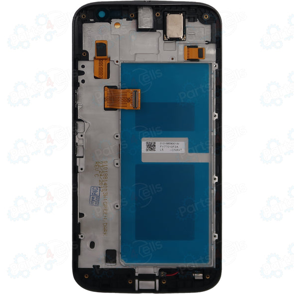 Motorola Moto G 4th Gen LCD with Touch + Frame Black XT1625