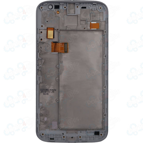 Motorola Moto G 4th Gen LCD with Touch + Frame White XT1625