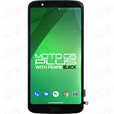 Motorola Moto G6 Plus LCD with Touch + Frame Black XT1926