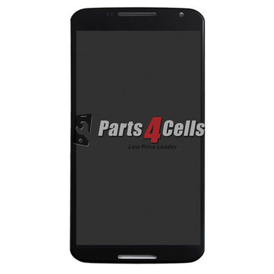 Motorola Google Nexus 6 LCD With Touch + Frame Black-Parts4Cells