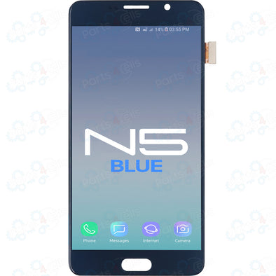 Samsung Note 5 LCD With Touch Blue SBI