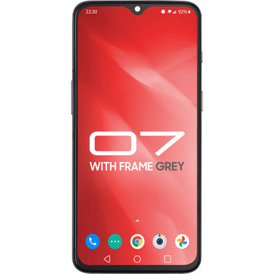 OnePlus 7 LCD With Touch + Frame Mirror Grey