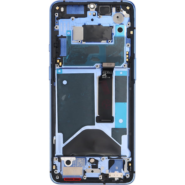 OnePlus 7T LCD with Touch Frame + Glacier Blue