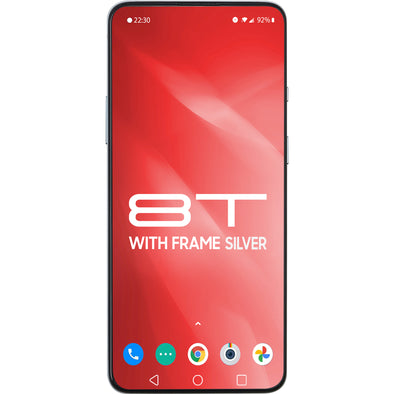 OnePlus 8T LCD With Touch + Frame Lunar Silver
