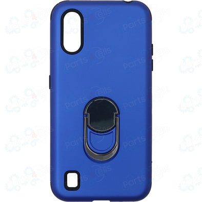 SAFIRE Samsung A01 SM-A015 2020 Ring Hybrid Case Blue