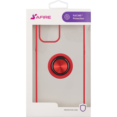 SAFIRE iPhone 12 Pro Max Magnet Ringstand Case Red