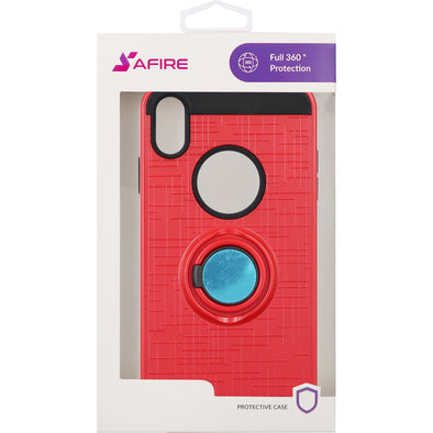SAFIRE iPhone XS Max Ringstand Case Red