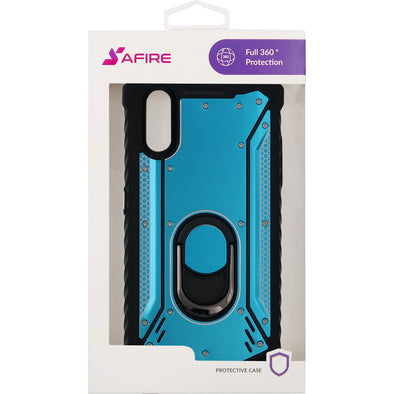 Samsung A01 SM-A015 2020 Magnetic w/ Kickstand Case Blue