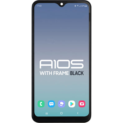 Samsung A10S 2019 A107 LCD with Touch + Frame Black Best Quality