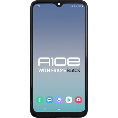 Samsung A10e 2019 A102U LCD with Touch + Frame Best Quality Black