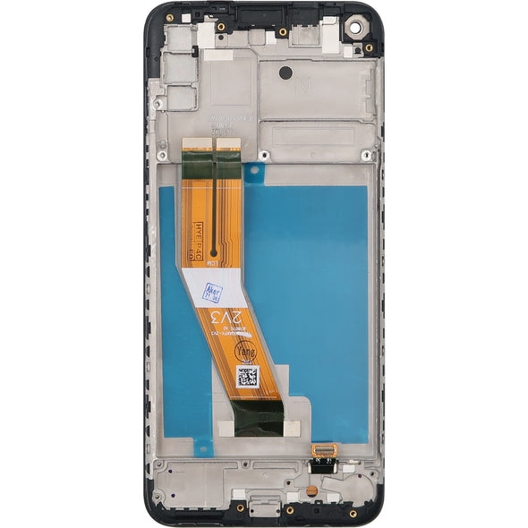 Samsung A11 2020 LCD With Touch + Frame Black (bigger digitizer) A115