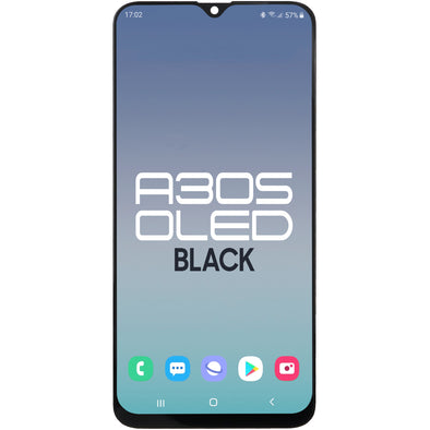 Samsung A30S 2019 A307 LCD with Touch OLED Black