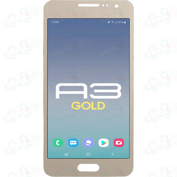 Samsung A3 (2015)  LCD With Touch Gold