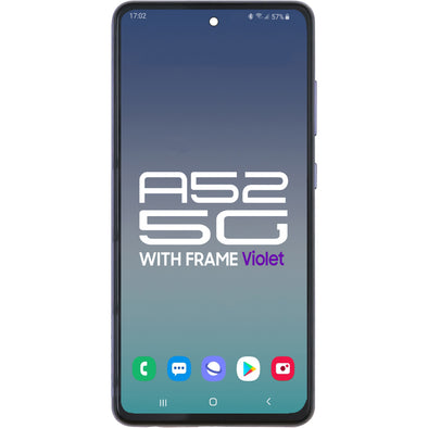Samsung A52 4G / 5G 2021 LCD With Touch + Frame Awesome Violet Service Pack