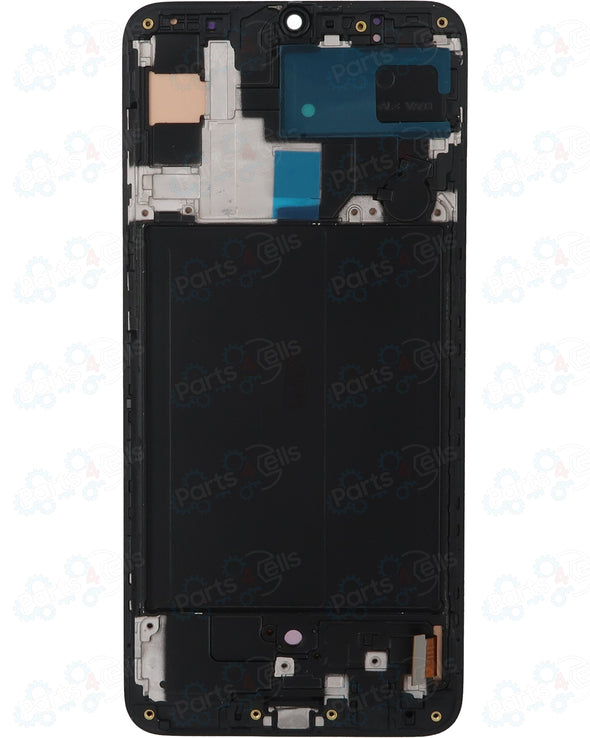 Samsung A70 2019 A705 LCD with Touch + Frame Black OLED