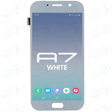 Samsung A7 2017 A720 LCD With Touch White