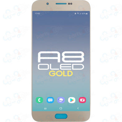 Samsung A8 2015 LCD with Touch OLED Gold