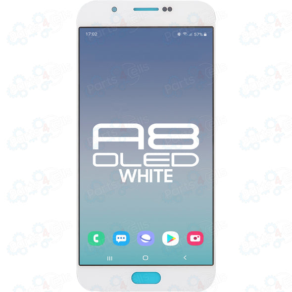 Samsung A8 2015 LCD with Touch OLED White