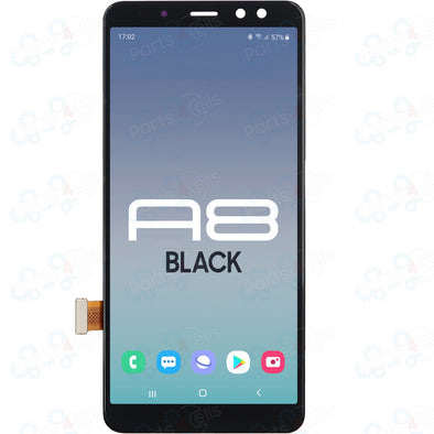 Samsung A8 2018 A530 LCD With Touch Black