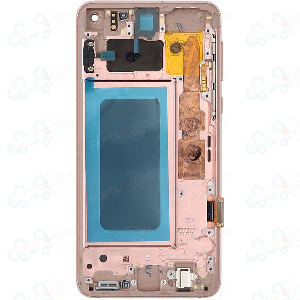 Samsung Galaxy S10E LCD with Touch + Frame Flamingo Pink