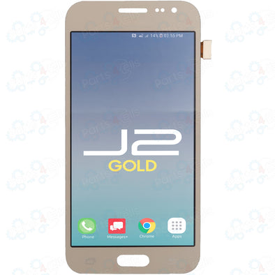 Samsung J2 LCD With Touch Gold