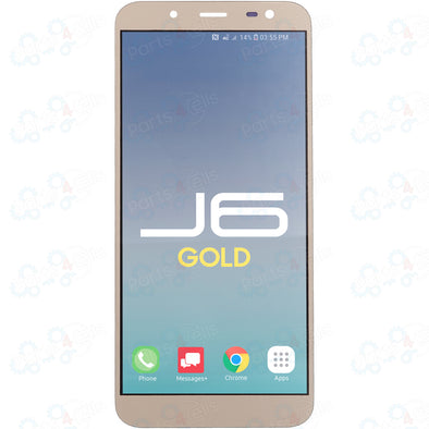Samsung J6 LCD With Touch Gold 2018