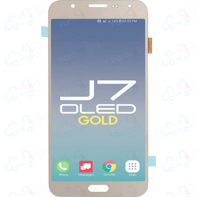 Samsung J7 LCD With Touch Gold OLED