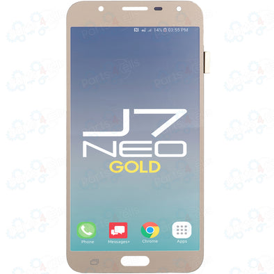 Samsung J7 Neo J701F LCD with Touch Gold