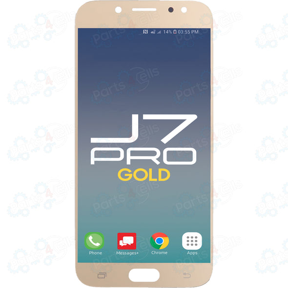 Samsung J7 Pro LCD with Touch Gold