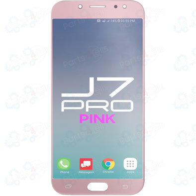 Samsung J7 Pro Lcd With Touch Pink