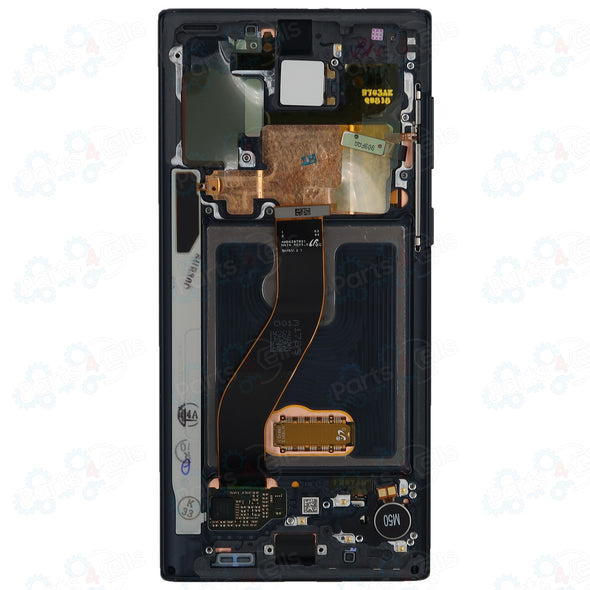 Samsung Note 10 LCD With Touch + Frame Aura Black