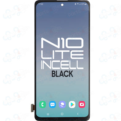 Samsung Note 10 Lite LCD with Touch Black Incell