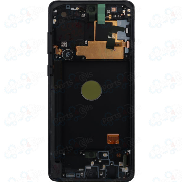 Samsung Note 10 Lite LCD with Touch Aura Black - Parts4cells