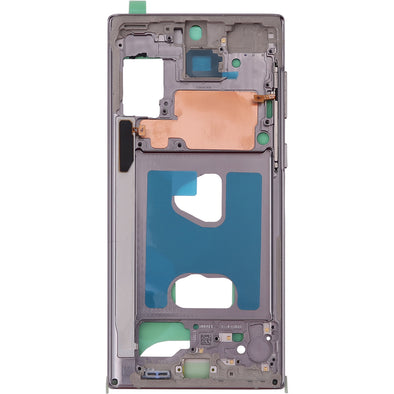 Samsung Note 10 Middle Frame Silver
