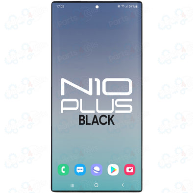 Samsung Note 10 Plus LCD With Touch Black