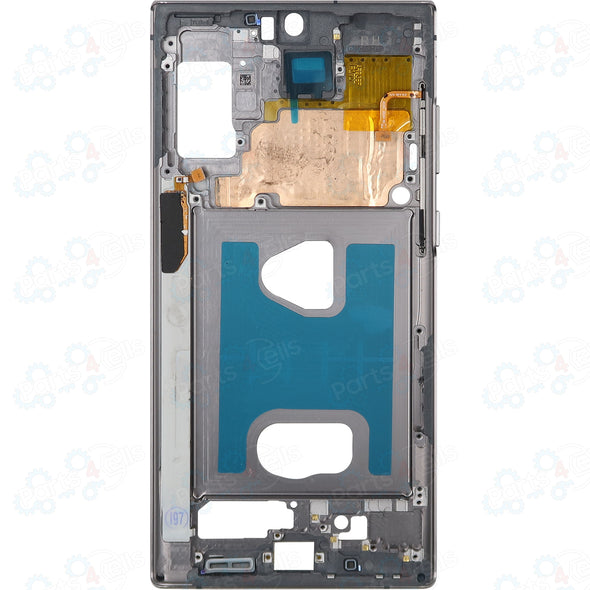 Samsung Note 10 Plus Middle Frame Silver