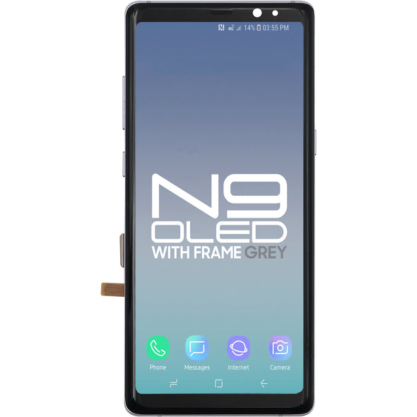 Samsung Note 8 LCD With Touch + Frame After Market OLED Grey