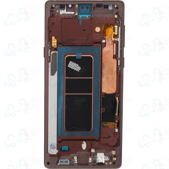 Samsung Note 9 LCD With Touch + Frame Gold