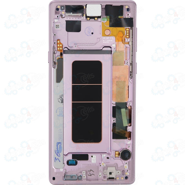 Samsung Note 9 LCD With Touch + Frame Purple