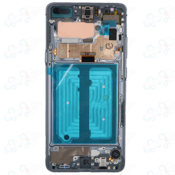 Samsung S10 5G LCD with Touch + Frame Majestic Black SERVICE PACK
